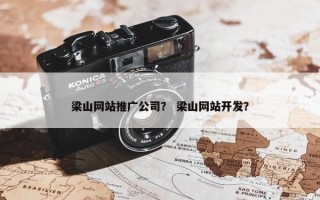梁山网站推广公司？ 梁山网站开发？