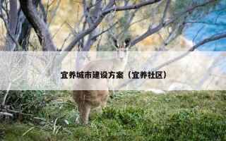 宜养城市建设方案（宜养社区）
