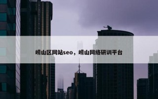 崂山区网站seo，崂山网络研训平台