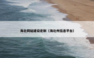 海北网站建设定制（海北州信息平台）