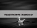 制造业建设实施方案模板（制造业指导意见）