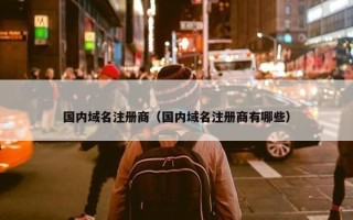 国内域名注册商（国内域名注册商有哪些）