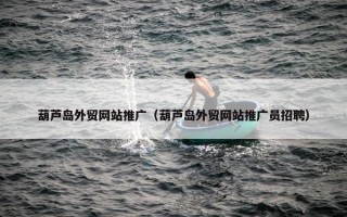 葫芦岛外贸网站推广（葫芦岛外贸网站推广员招聘）