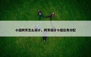 小组网页怎么设计,网页设计小组任务分配 小组网页怎么设计,网页设计小组任务分配