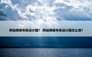 网站模板布局设计图? 网站模板布局设计图怎么做? 网站模板布局设计图? 网站模板布局设计图怎么做?