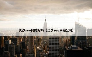 长沙seo网站好吗（长沙seo网络公司）