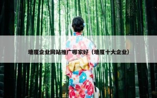 塘厦企业网站推广哪家好（塘厦十大企业）