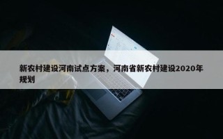 新农村建设河南试点方案，河南省新农村建设2020年规划