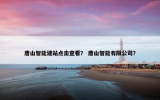唐山智能建站点击查看？ 唐山智能有限公司？