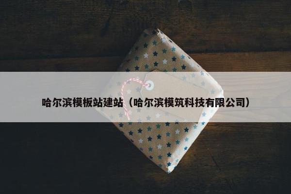 哈尔滨模板站建站（哈尔滨模筑科技有限公司）-第1张图片-冷动云