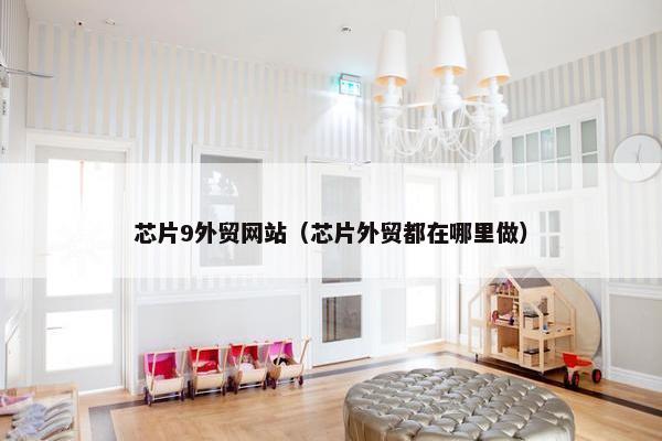芯片9外贸网站（芯片外贸都在哪里做）-第1张图片-冷动云
