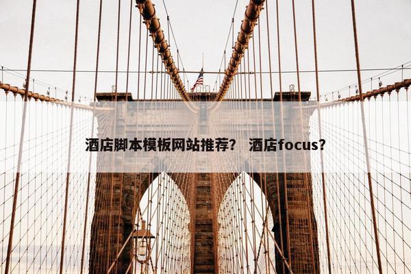 酒店脚本模板网站推荐？ 酒店focus？-第1张图片-冷动云
