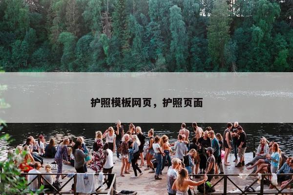 护照模板网页，护照页面-第1张图片-冷动云