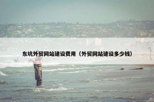 东坑外贸网站建设费用（外贸网站建设多少钱）-第1张图片-冷动云