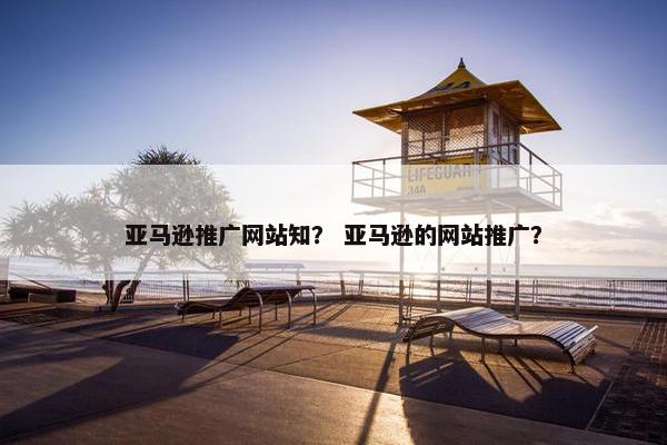 亚马逊推广网站知？ 亚马逊的网站推广？-第1张图片-冷动云