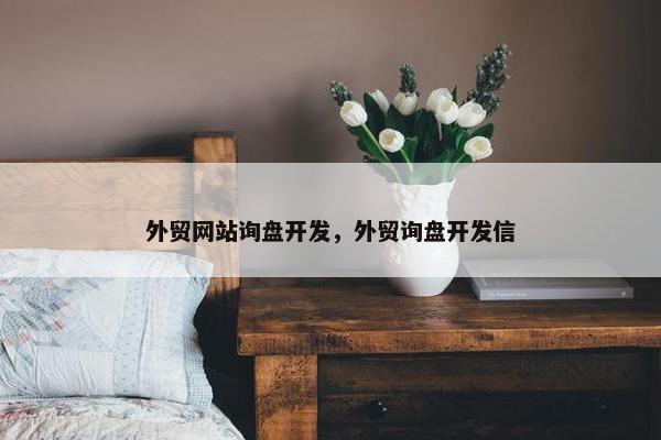 外贸网站询盘开发，外贸询盘开发信-第1张图片-冷动云