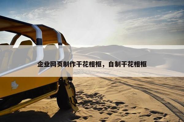 企业网页制作干花相框，自制干花相框-第1张图片-冷动云
