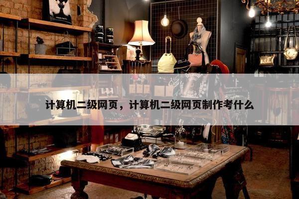计算机二级网页，计算机二级网页制作考什么-第1张图片-冷动云