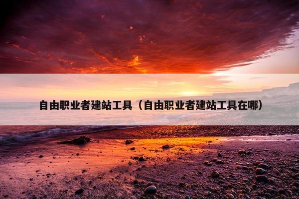 自由职业者建站工具（自由职业者建站工具在哪）-第1张图片-冷动云