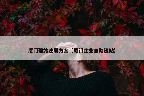 厦门建站注册方案（厦门企业自助建站）-第1张图片-冷动云