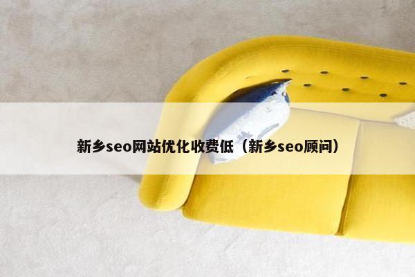 新乡seo网站优化收费低（新乡seo顾问）-第1张图片-冷动云
