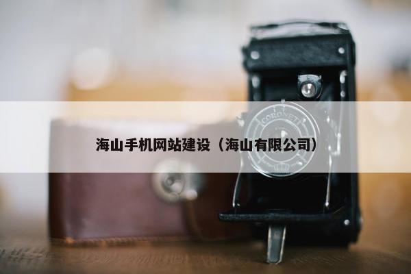 海山手机网站建设（海山有限公司）-第1张图片-冷动云