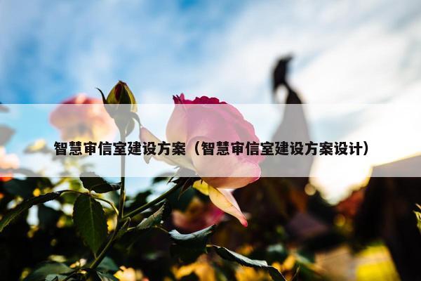 智慧审信室建设方案（智慧审信室建设方案设计）-第1张图片-冷动云