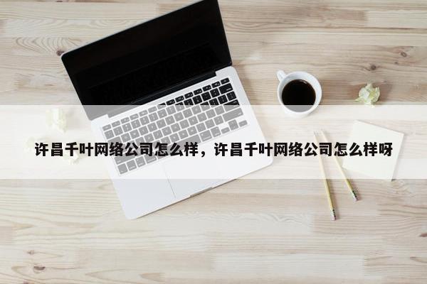 许昌千叶网络公司怎么样，许昌千叶网络公司怎么样呀-第1张图片-冷动云