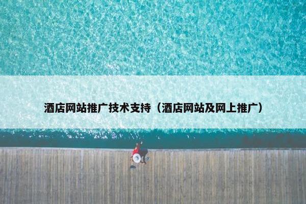 酒店网站推广技术支持（酒店网站及网上推广）-第1张图片-冷动云