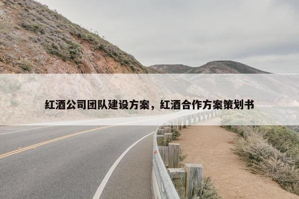 红酒公司团队建设方案，红酒合作方案策划书-第1张图片-冷动云