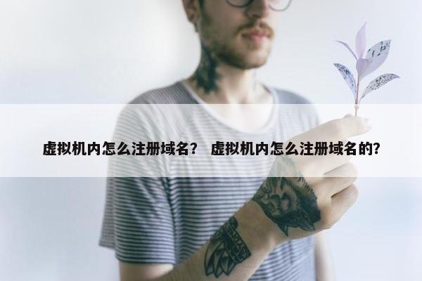 虚拟机内怎么注册域名？ 虚拟机内怎么注册域名的？-第1张图片-冷动云