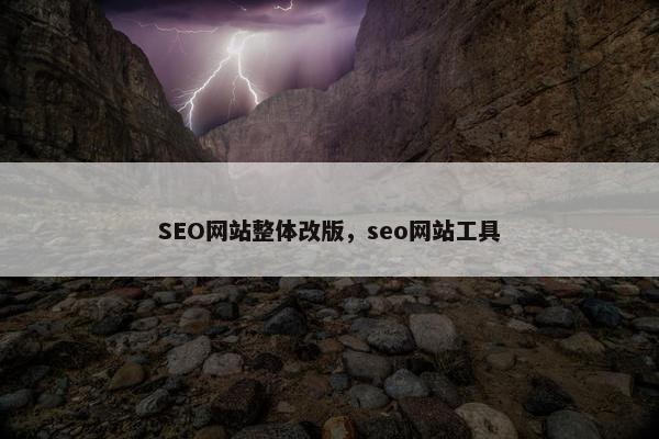 SEO网站整体改版，seo网站工具-第1张图片-冷动云