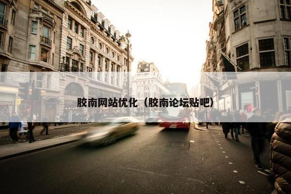 胶南网站优化（胶南论坛贴吧）-第1张图片-冷动云