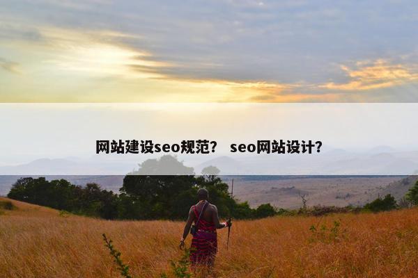网站建设seo规范？ seo网站设计？-第1张图片-冷动云