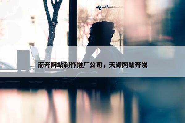 南开网站制作推广公司，天津网站开发-第1张图片-冷动云