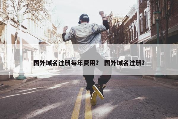 国外域名注册每年费用？ 国外域名注册？-第1张图片-冷动云