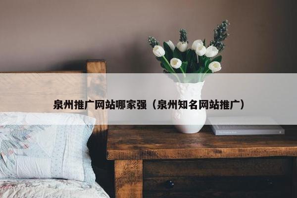 泉州推广网站哪家强（泉州知名网站推广）-第1张图片-冷动云