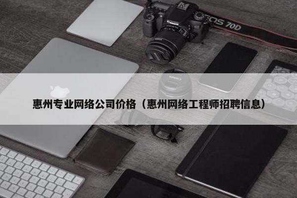 惠州专业网络公司价格（惠州网络工程师招聘信息）-第1张图片-冷动云