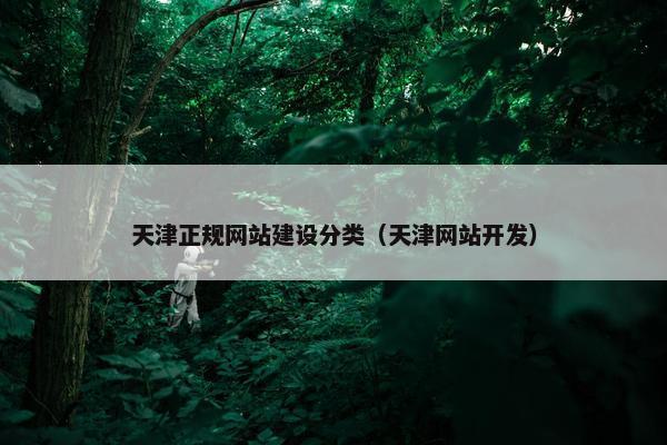 天津正规网站建设分类（天津网站开发）-第1张图片-冷动云