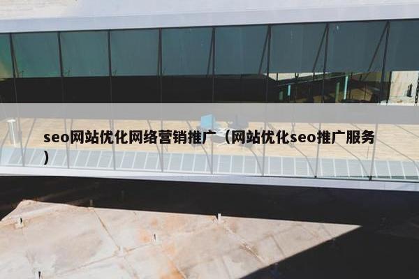 seo网站优化网络营销推广（网站优化seo推广服务）-第1张图片-冷动云