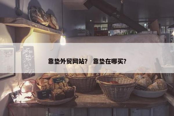 靠垫外贸网站？ 靠垫在哪买？-第1张图片-冷动云