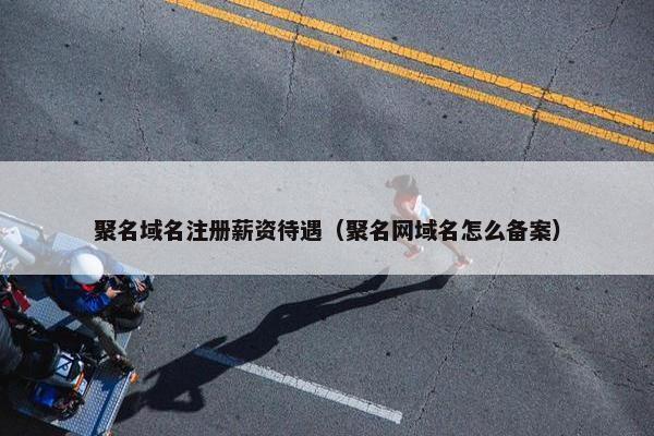 聚名域名注册薪资待遇（聚名网域名怎么备案）-第1张图片-冷动云