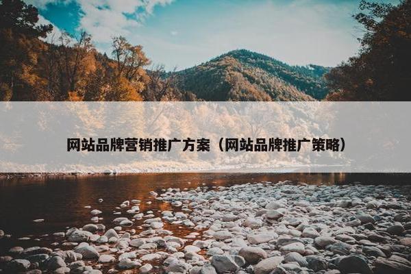 网站品牌营销推广方案（网站品牌推广策略）-第1张图片-冷动云