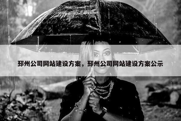 邳州公司网站建设方案，邳州公司网站建设方案公示-第1张图片-冷动云