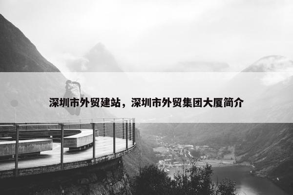 深圳市外贸建站，深圳市外贸集团大厦简介-第1张图片-冷动云