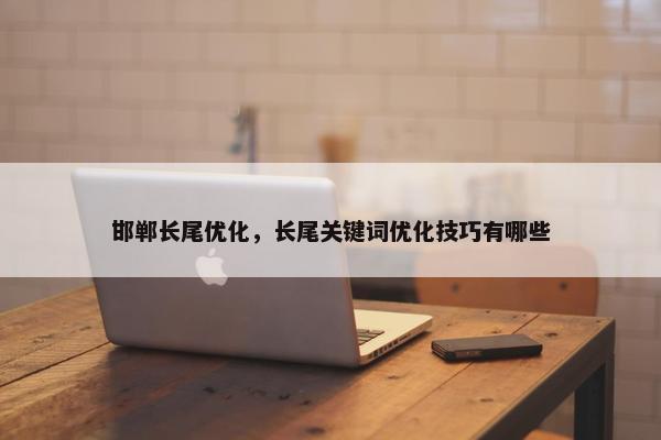 邯郸长尾优化，长尾关键词优化技巧有哪些-第1张图片-冷动云