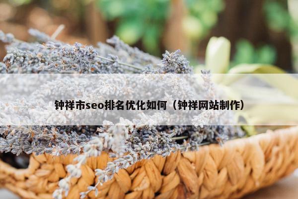 钟祥市seo排名优化如何（钟祥网站制作）-第1张图片-冷动云