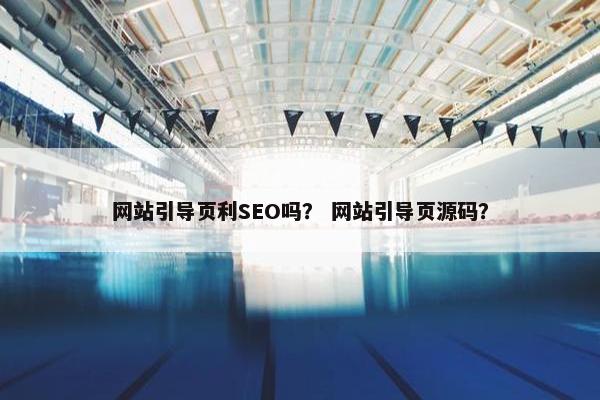 网站引导页利SEO吗？ 网站引导页源码？-第1张图片-冷动云
