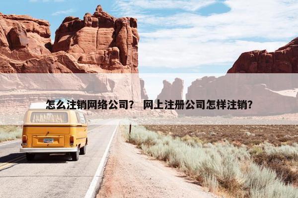怎么注销网络公司？ 网上注册公司怎样注销？-第1张图片-冷动云