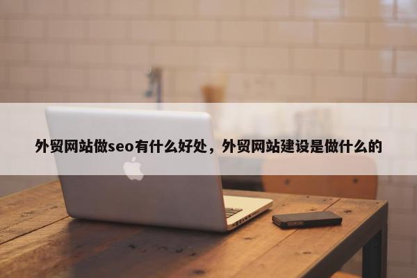 外贸网站做seo有什么好处，外贸网站建设是做什么的-第1张图片-冷动云